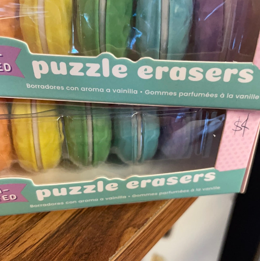 Macaroons eraser set