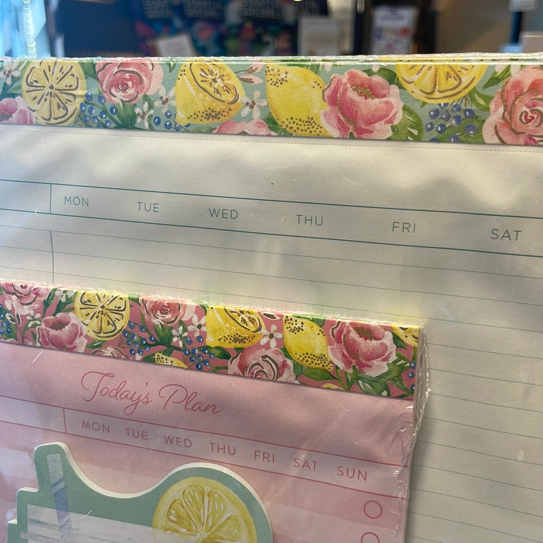 Set of 3 lemonade notepads