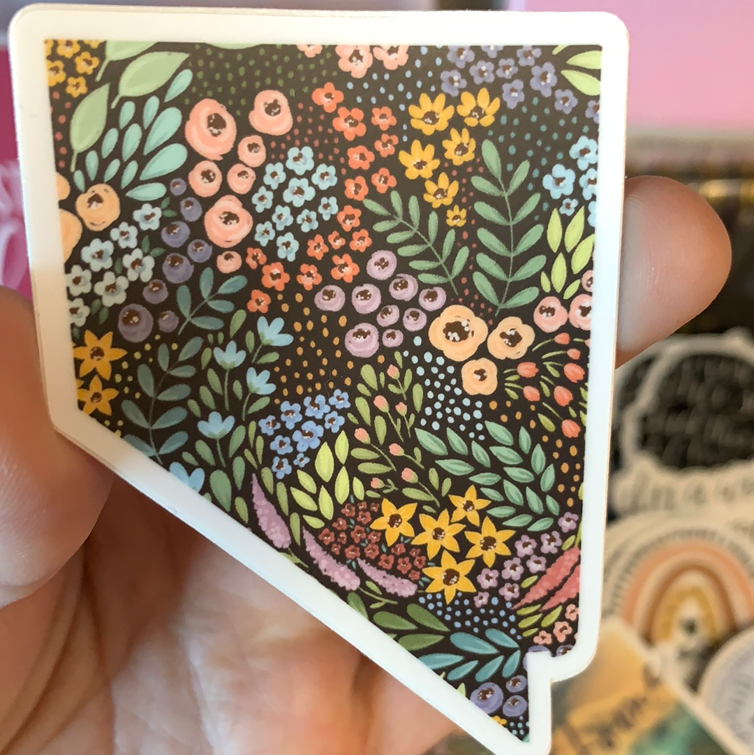 Nevada Wildflower Sticker