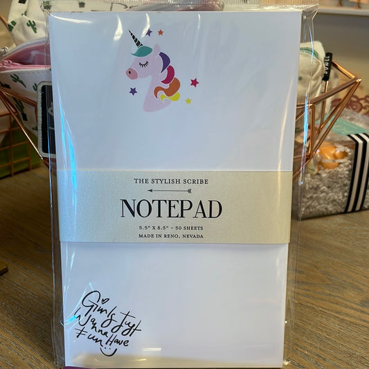 Unicorn Notepad