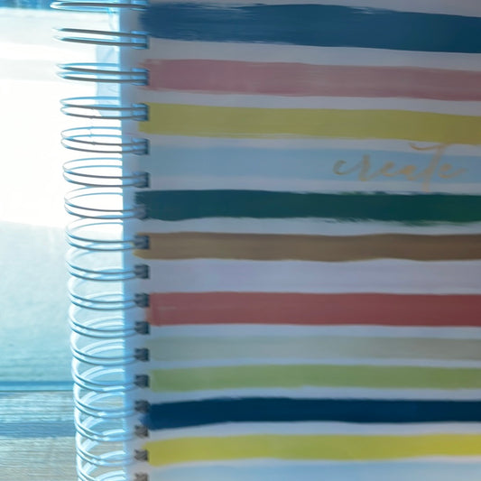 Watercolor Lines Large Sketchbook