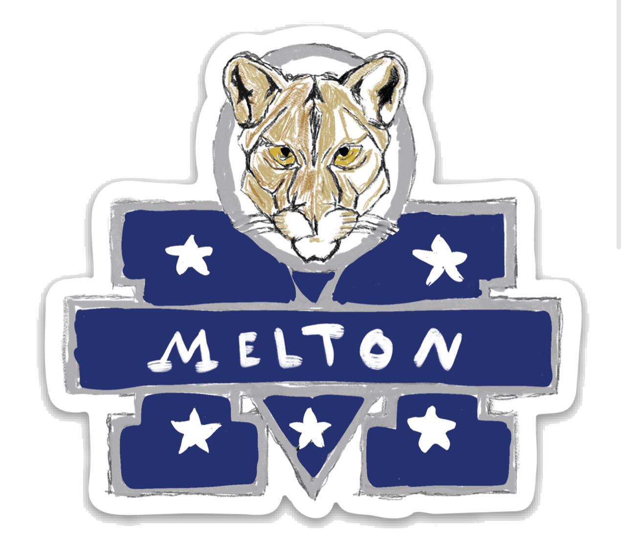 Rollan Melton Elementary School Stickers