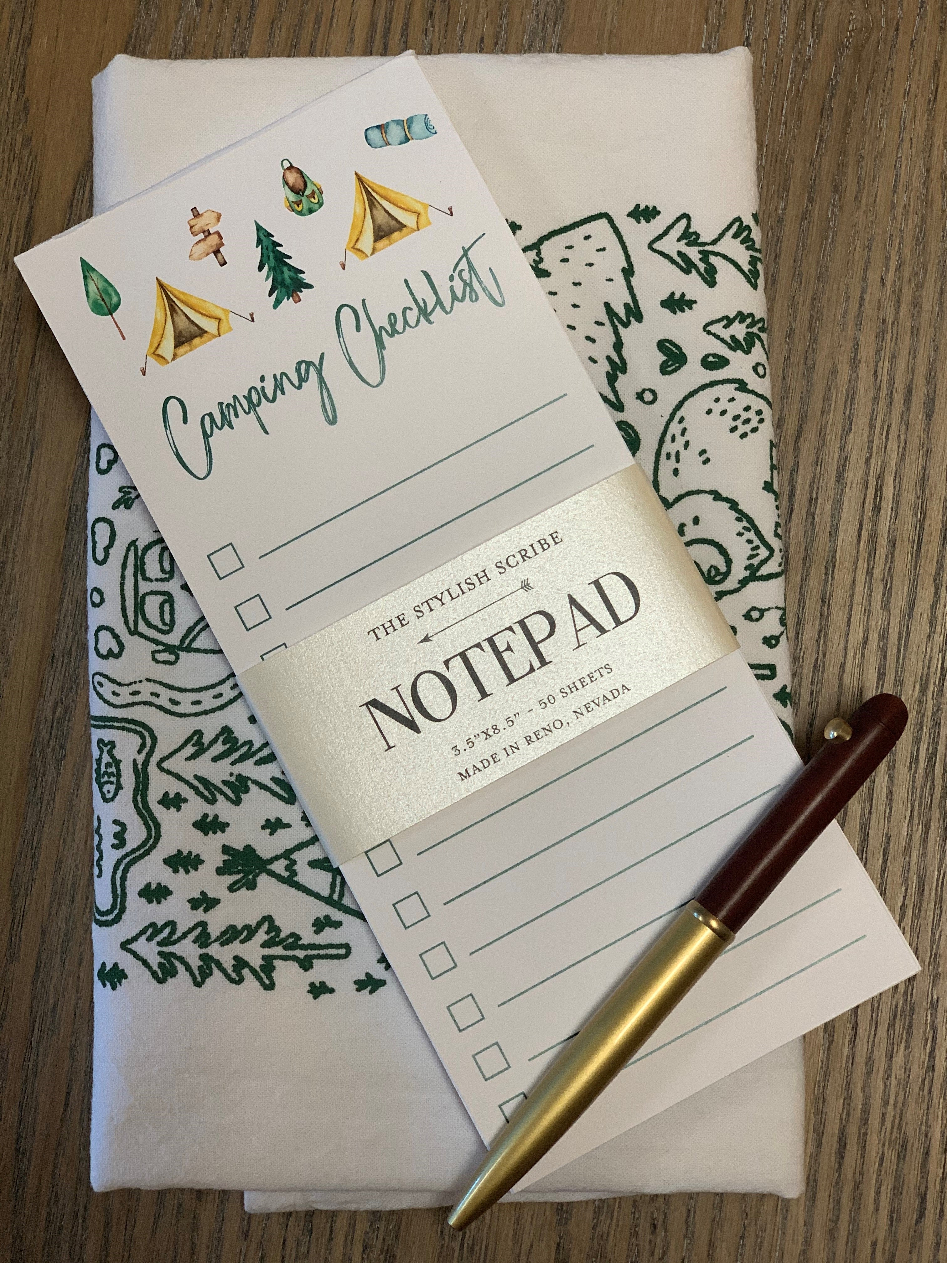 Stylish Notepad Notepads – Stylish Scribe Stationery