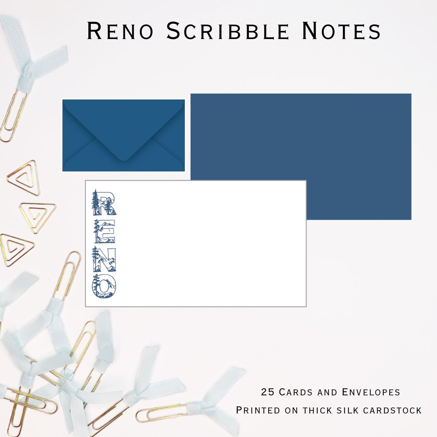 Reno Stylish Scribble Cards