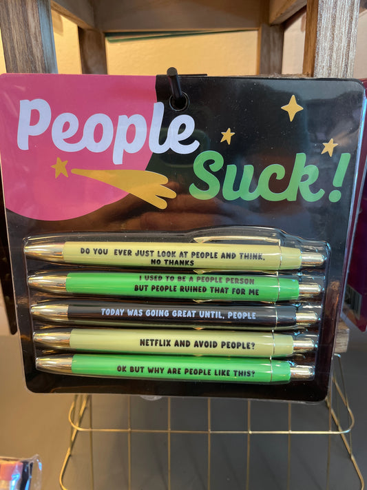 People suck pen set