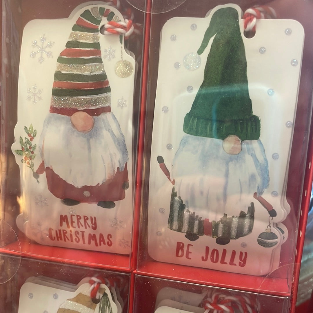 Gnome gift tags