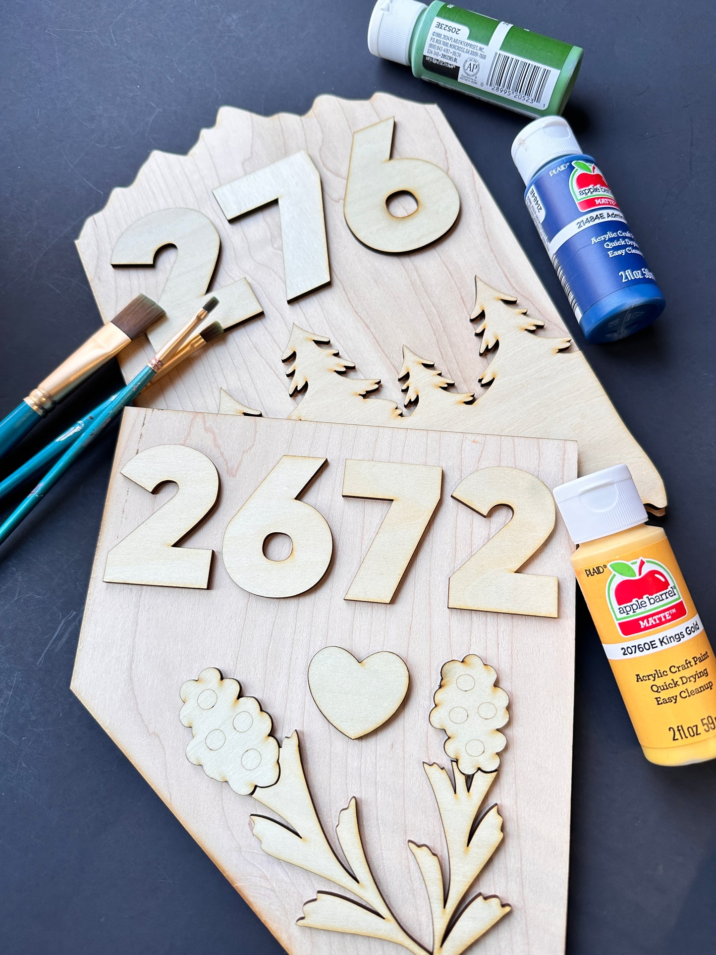 April 25th - Custom Address Boards