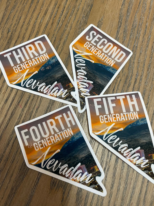 Nevada Generation Sticker