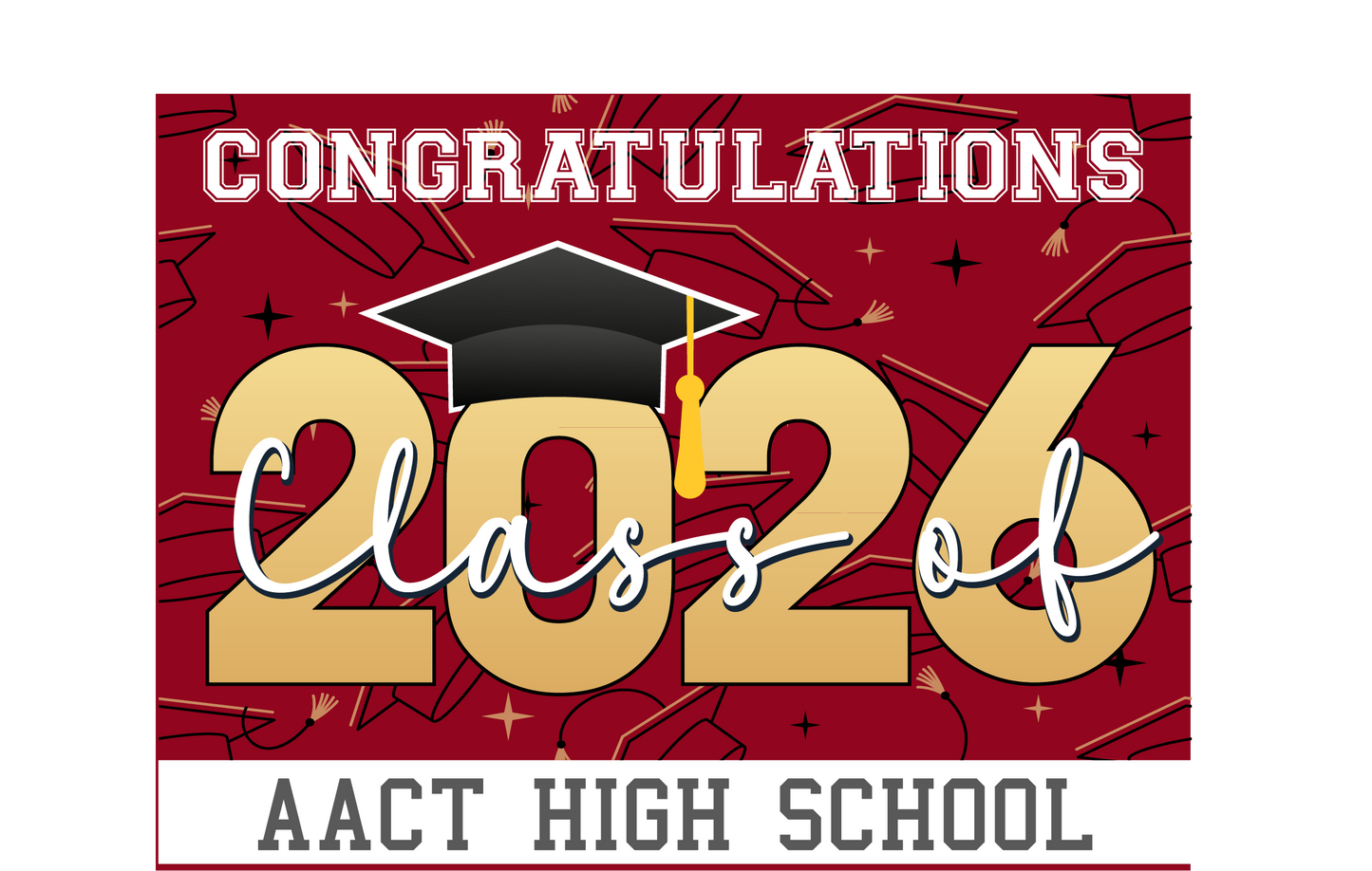 Nevada High School Yard Signs - Class of 2026