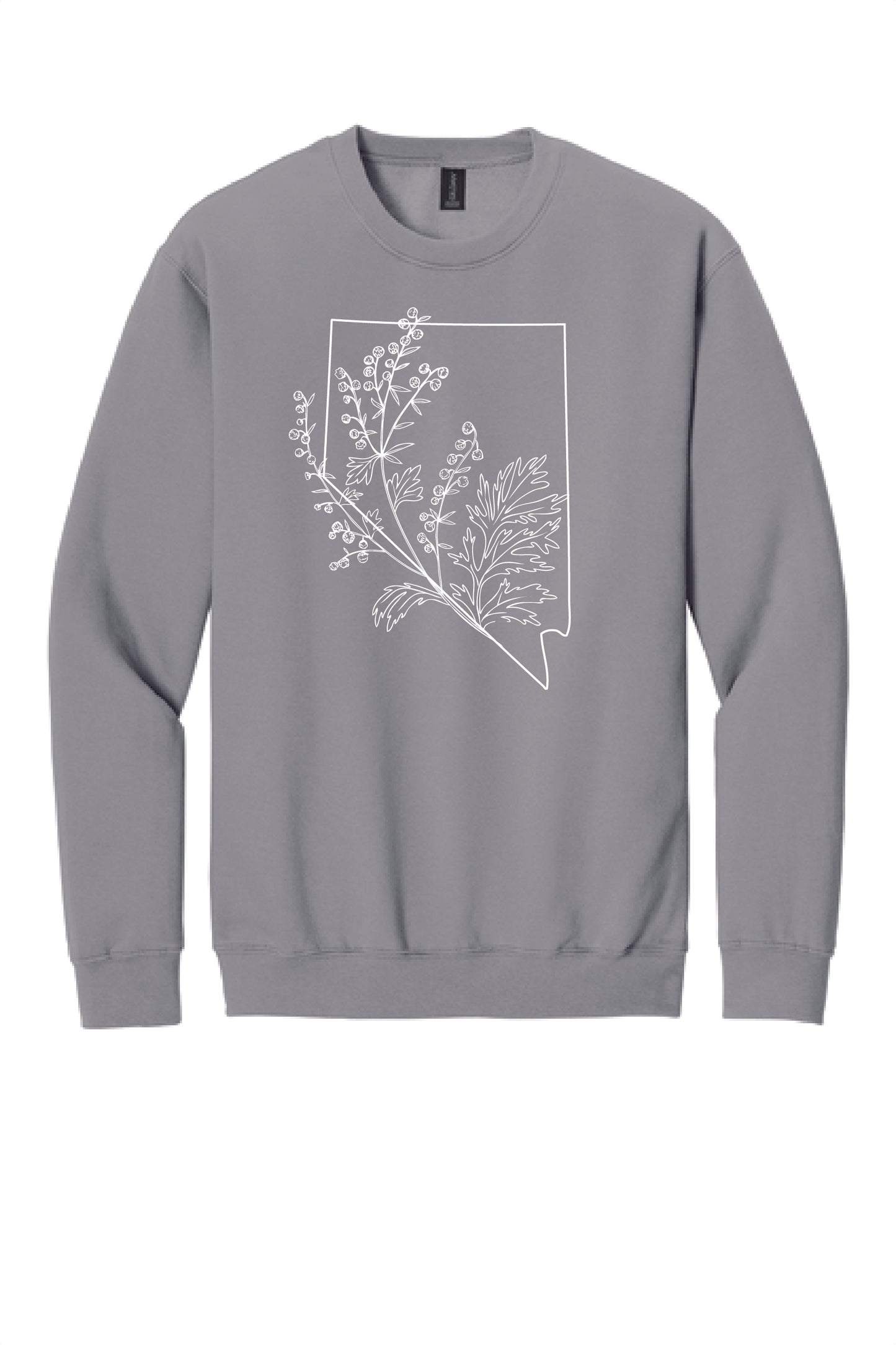 Nevada Sagebrush Outline Sweatshirt
