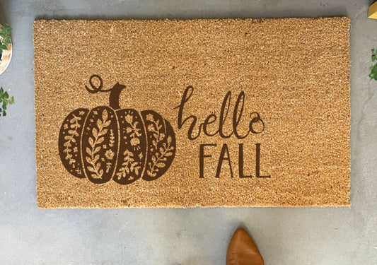 Sept 21st Fall Halloween Door Mat Event