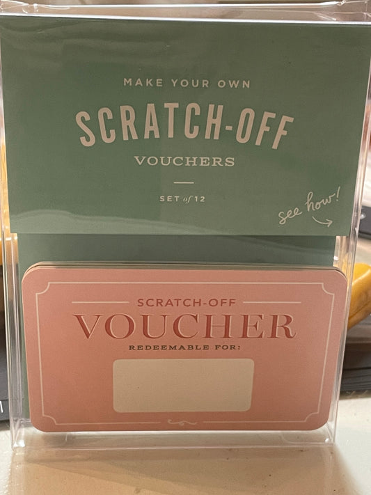 Scratch Off Vouchers