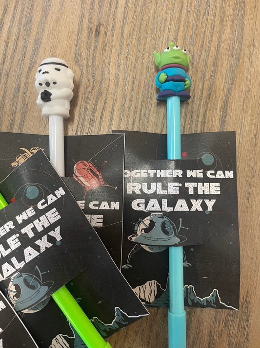 Out of the Galaxy Pen Valentines