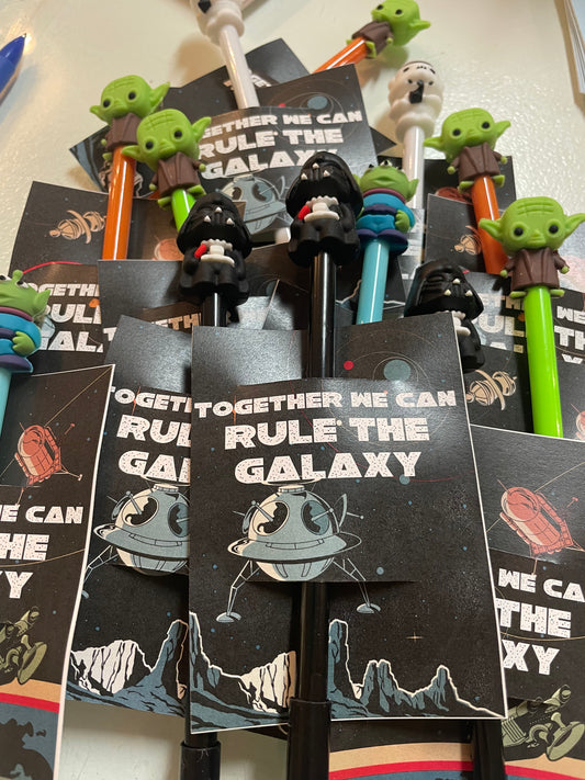 Out of the Galaxy Pen Valentines