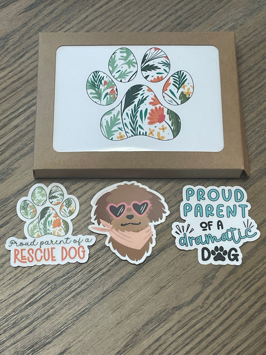 Parent of Dramatic Dog Sticker