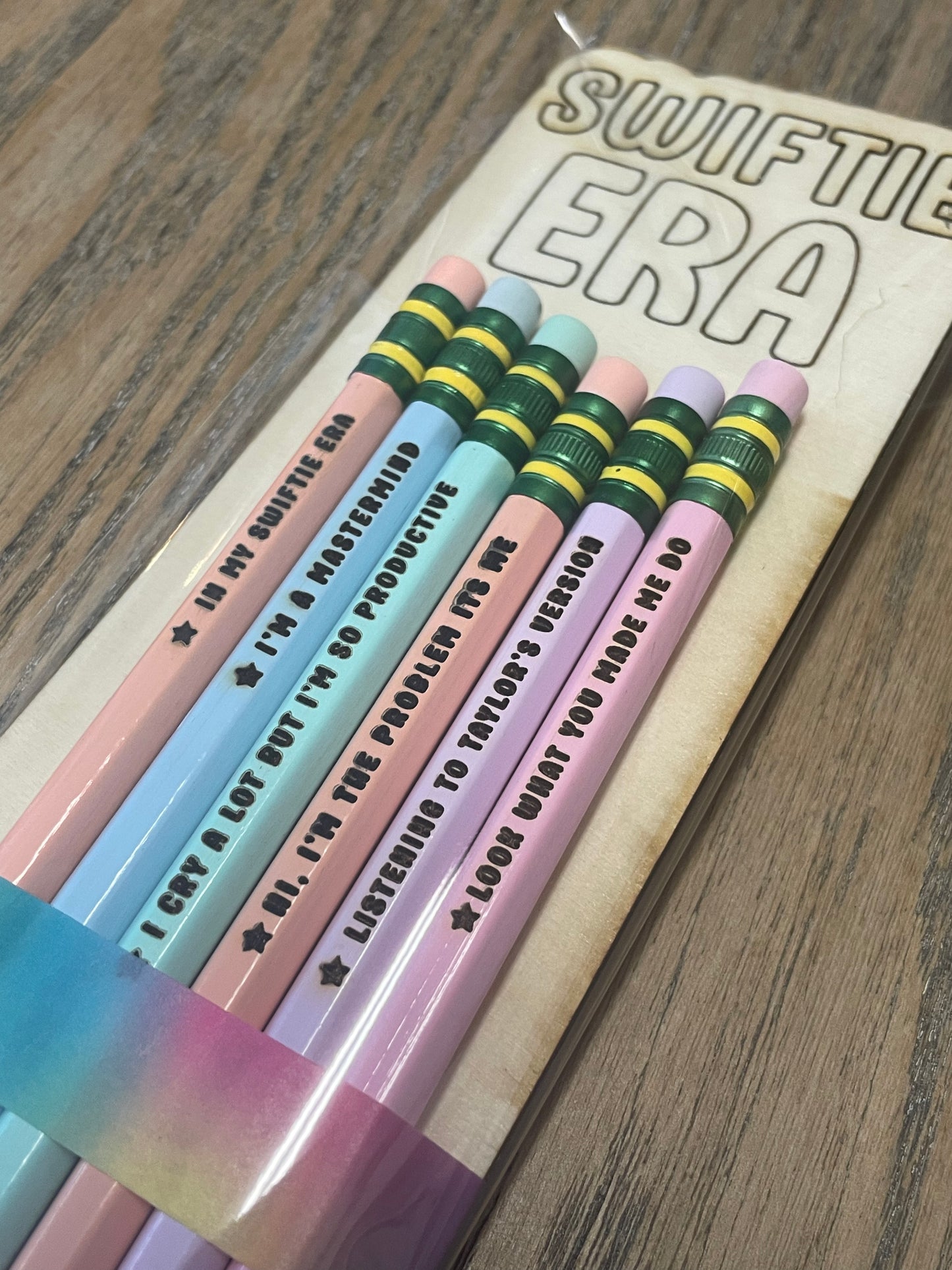 Swiftie pencils