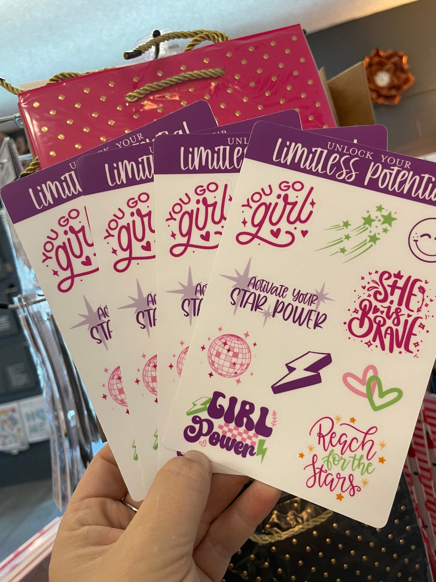 Girls on the Run Sticker Sheet