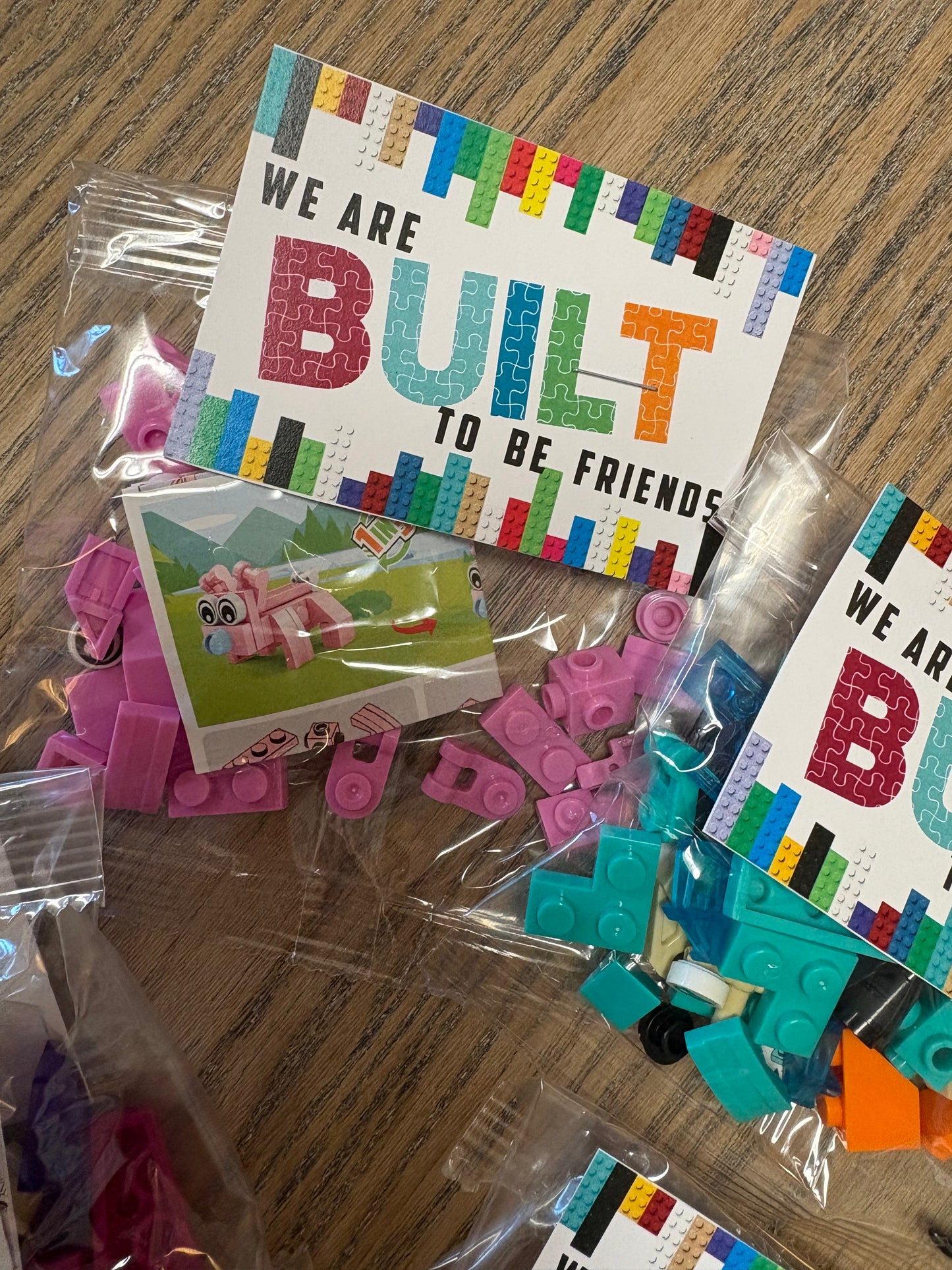 Building Block Animal Valentines