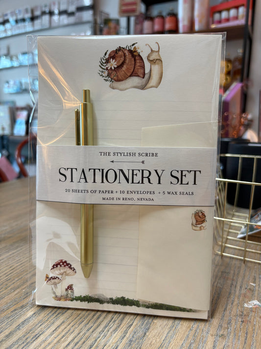 Snail Mail Stationery Set