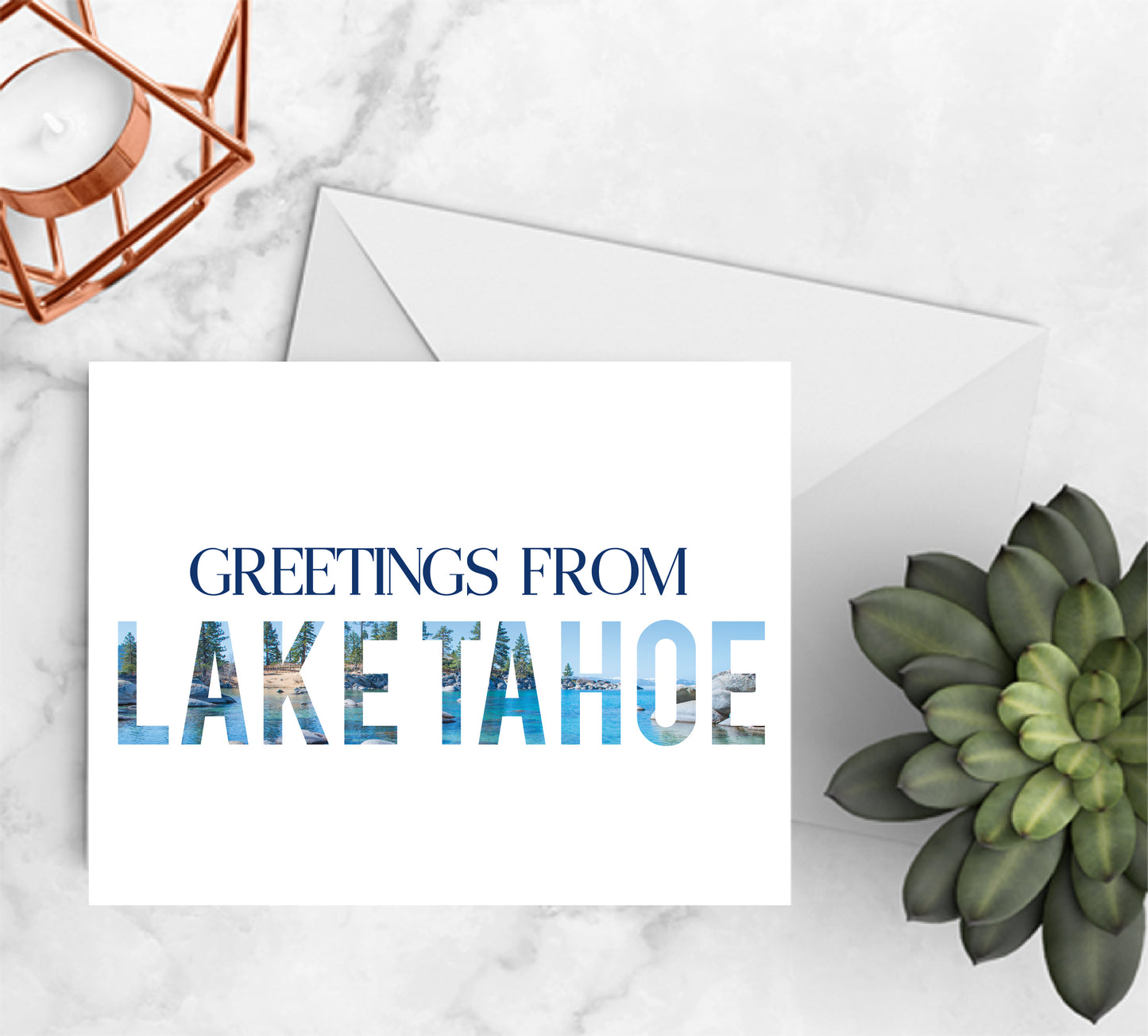 Greetings from Lake Tahoe Notecards