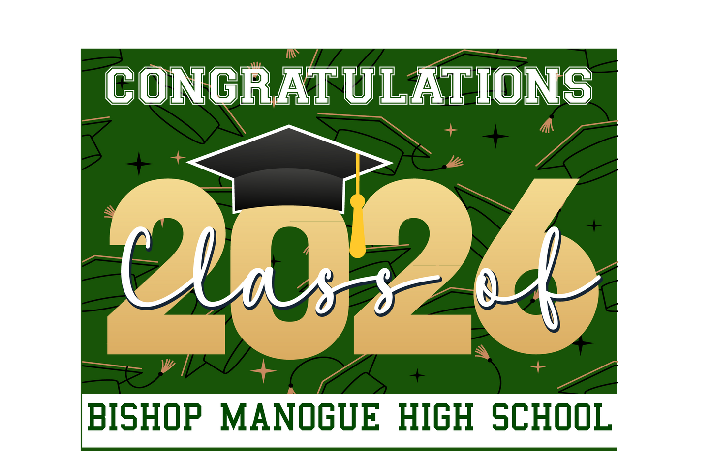 Nevada High School Yard Signs - Class of 2026