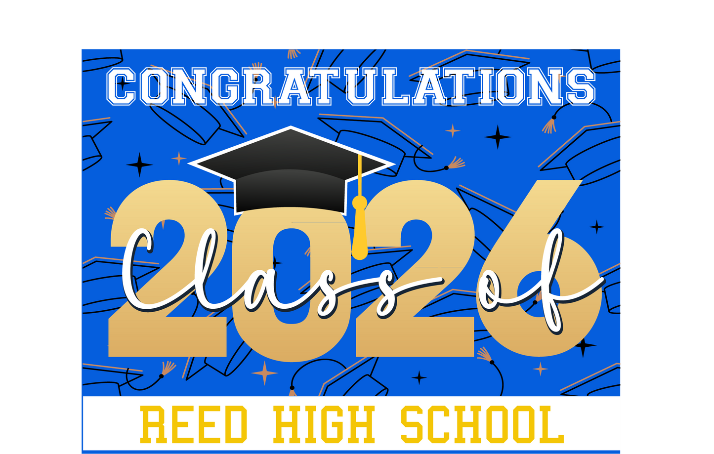 Nevada High School Yard Signs - Class of 2026