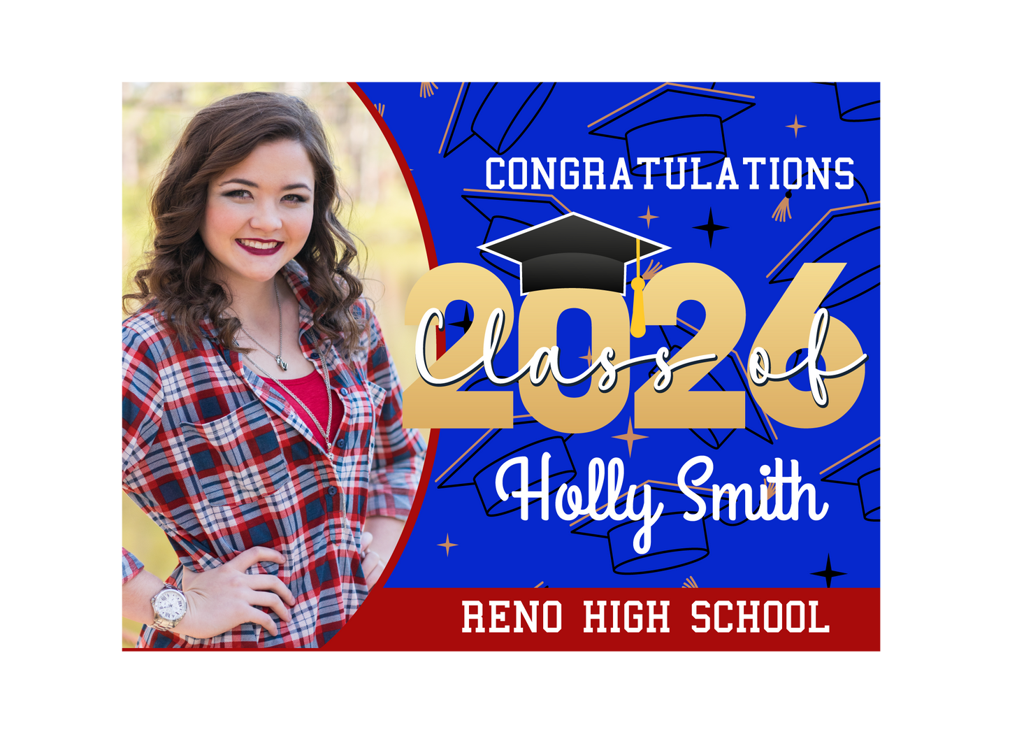 Nevada High School Yard Signs - Class of 2026