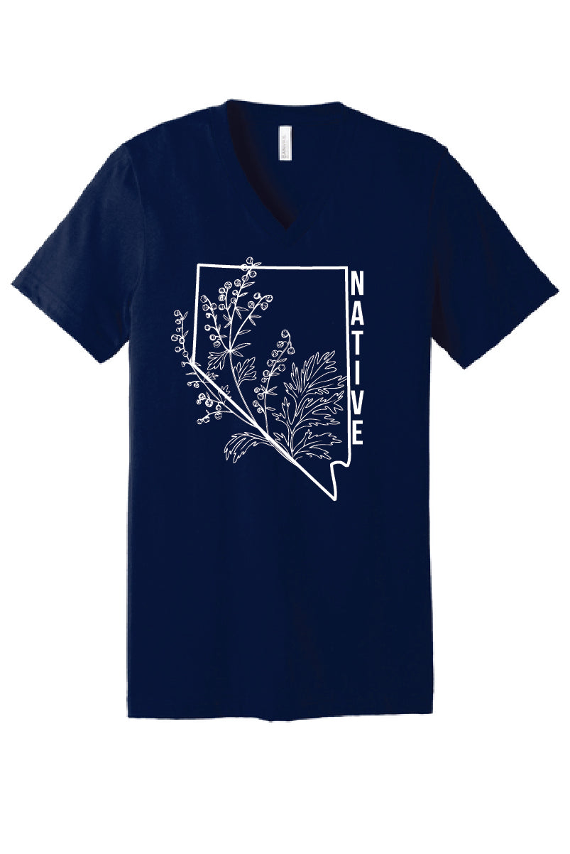 White Nevada Sagebrush T-Shirts