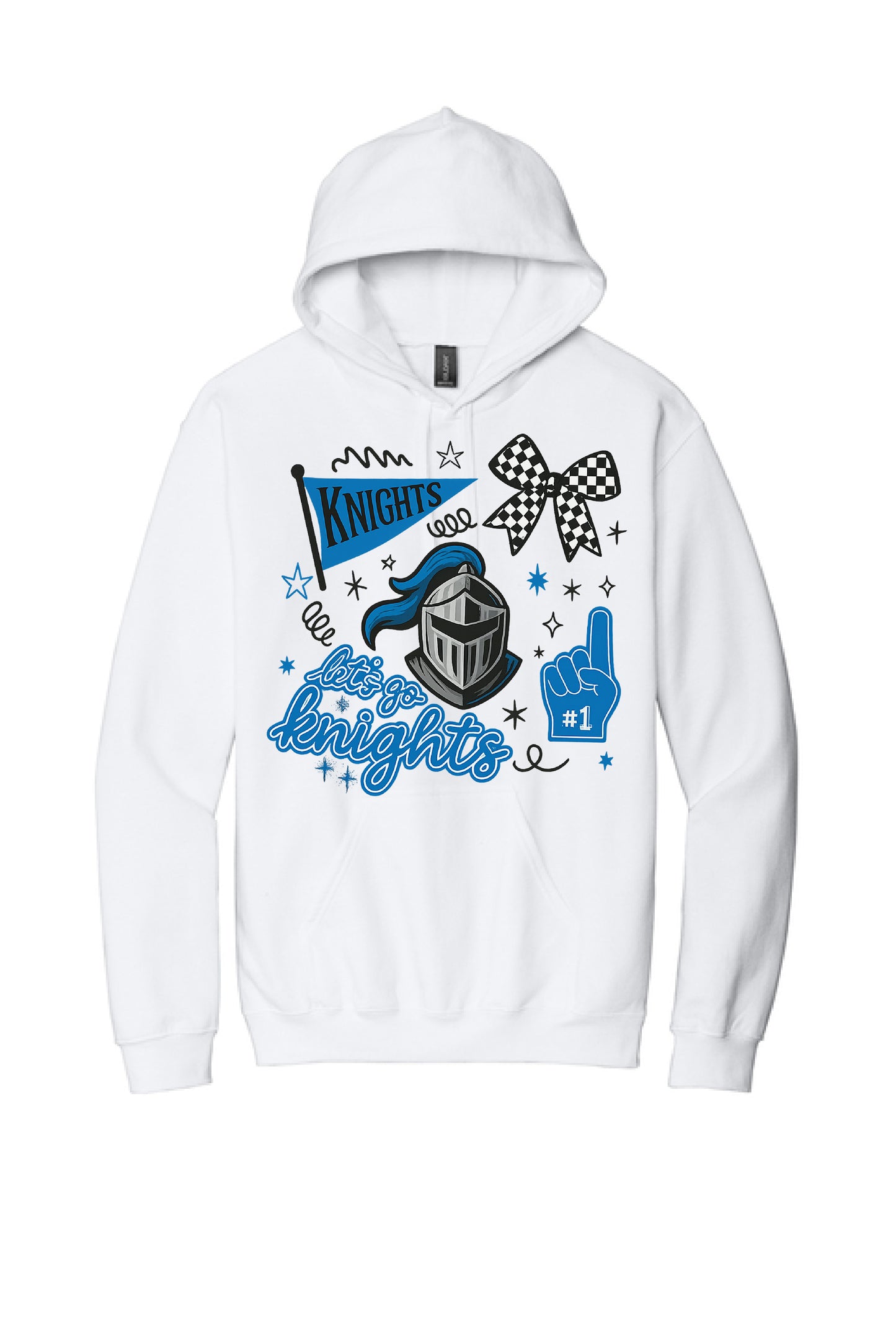 Let's Go Lancers White Shirt / Sweatshirt