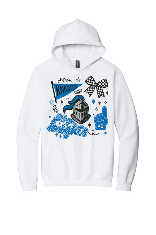 Let's Go Lancers White Shirt / Sweatshirt