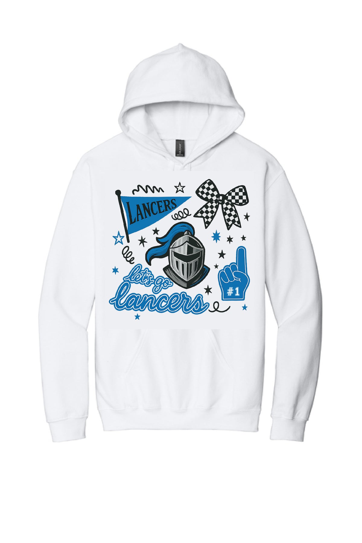 Let's Go Lancers White Shirt / Sweatshirt