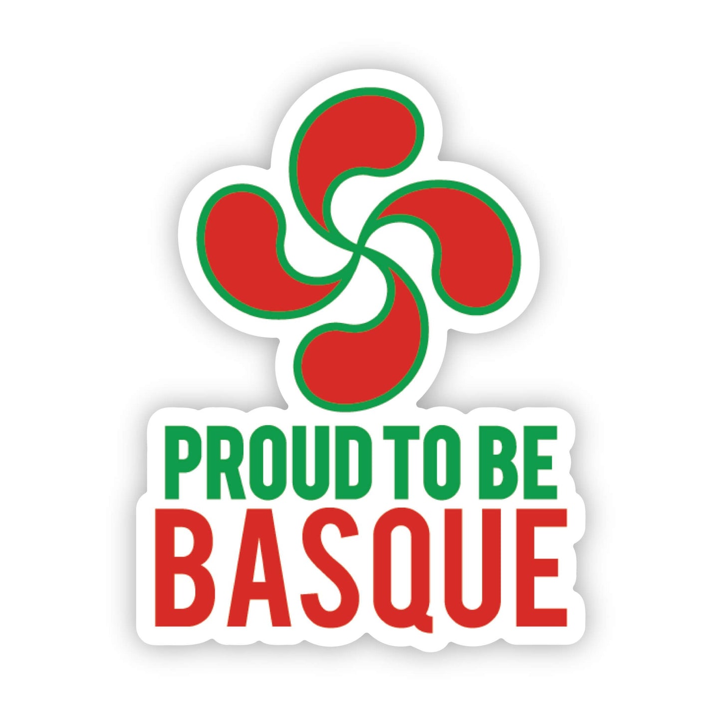 Proud to be Basque Vinyl Sticker