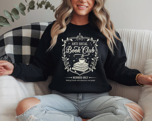 Anti-Social Bookclub Sweatshirt