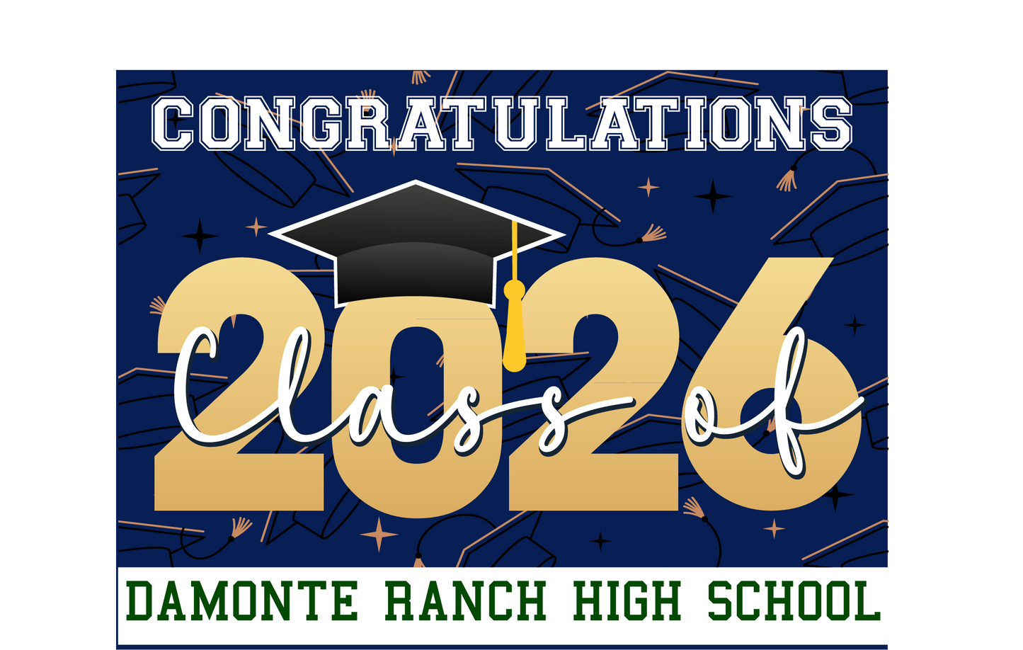 Nevada High School Yard Signs - Class of 2026