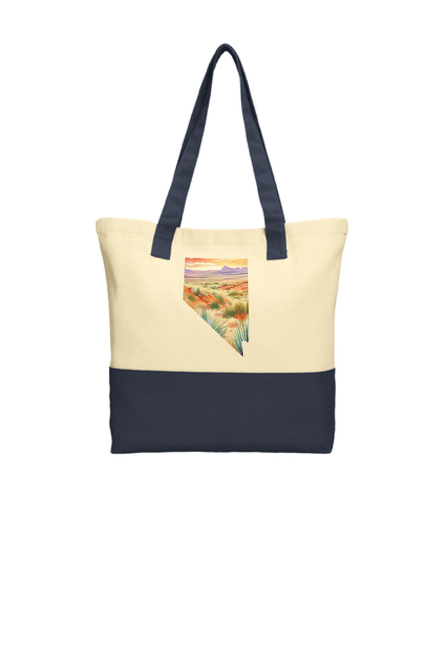 Nevada Themed Canvas Tote Bag - Multi Designs