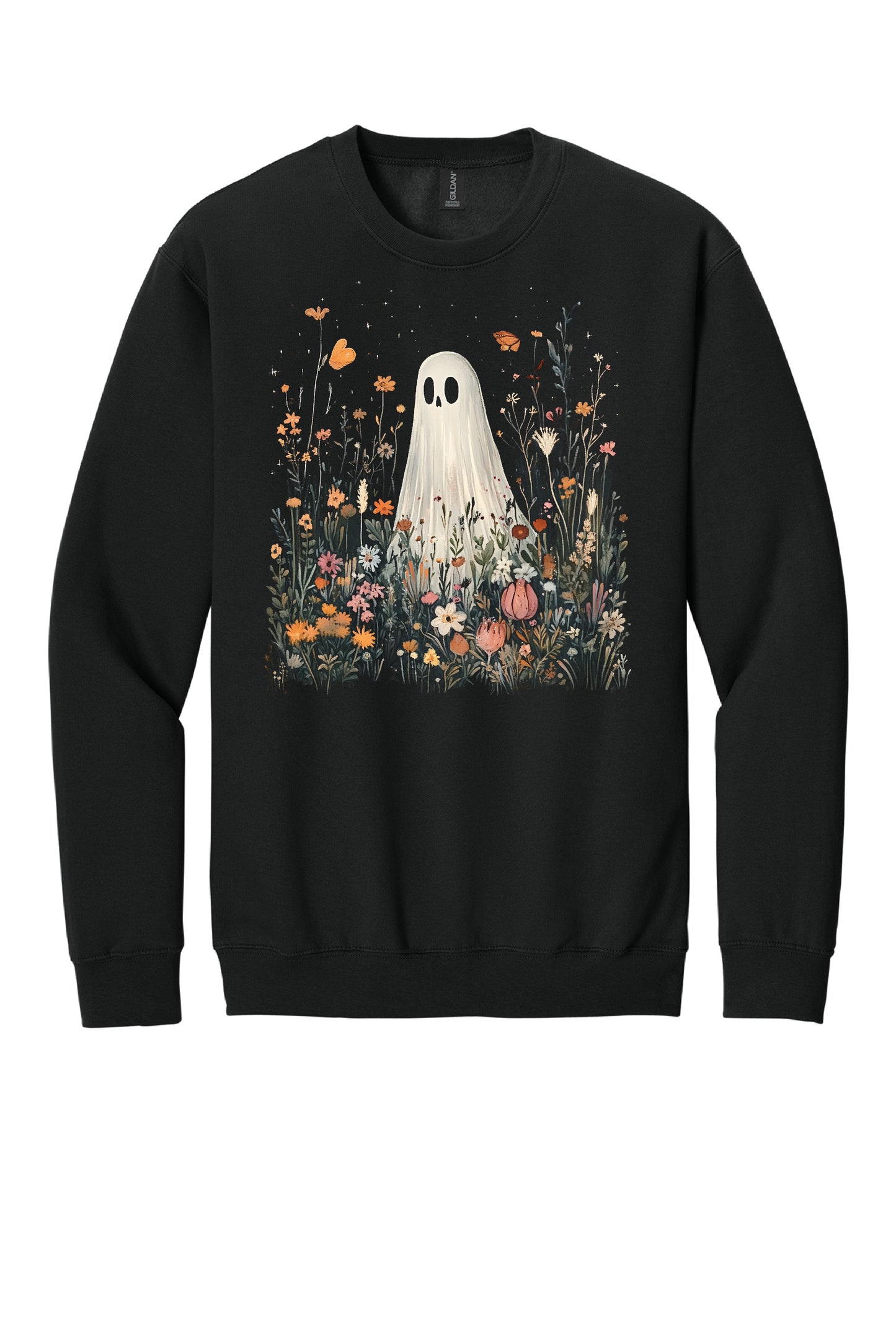 Ghost in Wildflowers Shirt + Sweatshirt