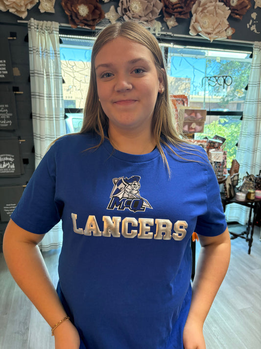 McQueen Blue + Silver Puff Lancers