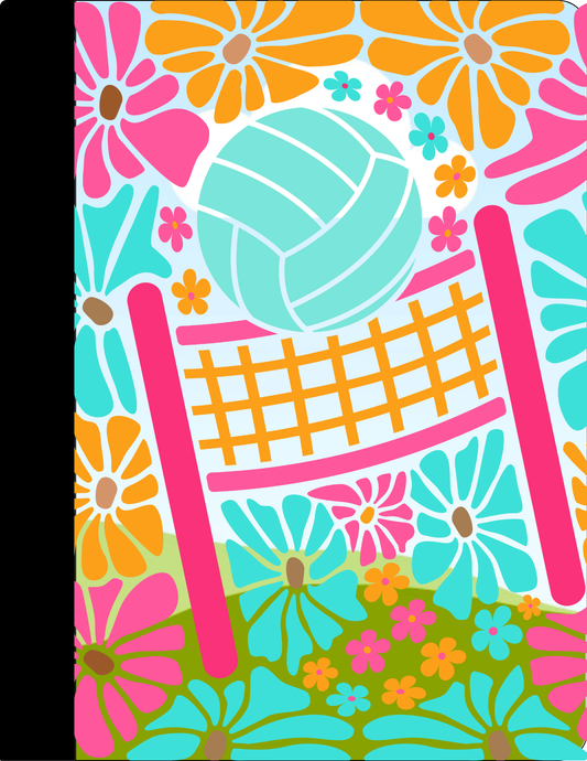 Volleyball Composition Notebook - Customized