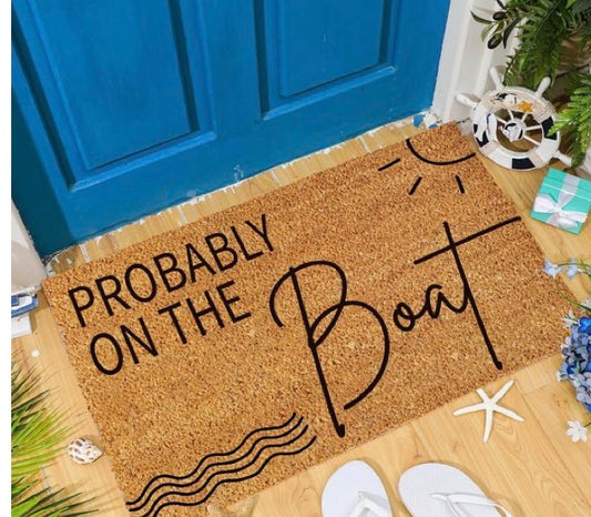 May 30th - Spring Door Mat Painting
