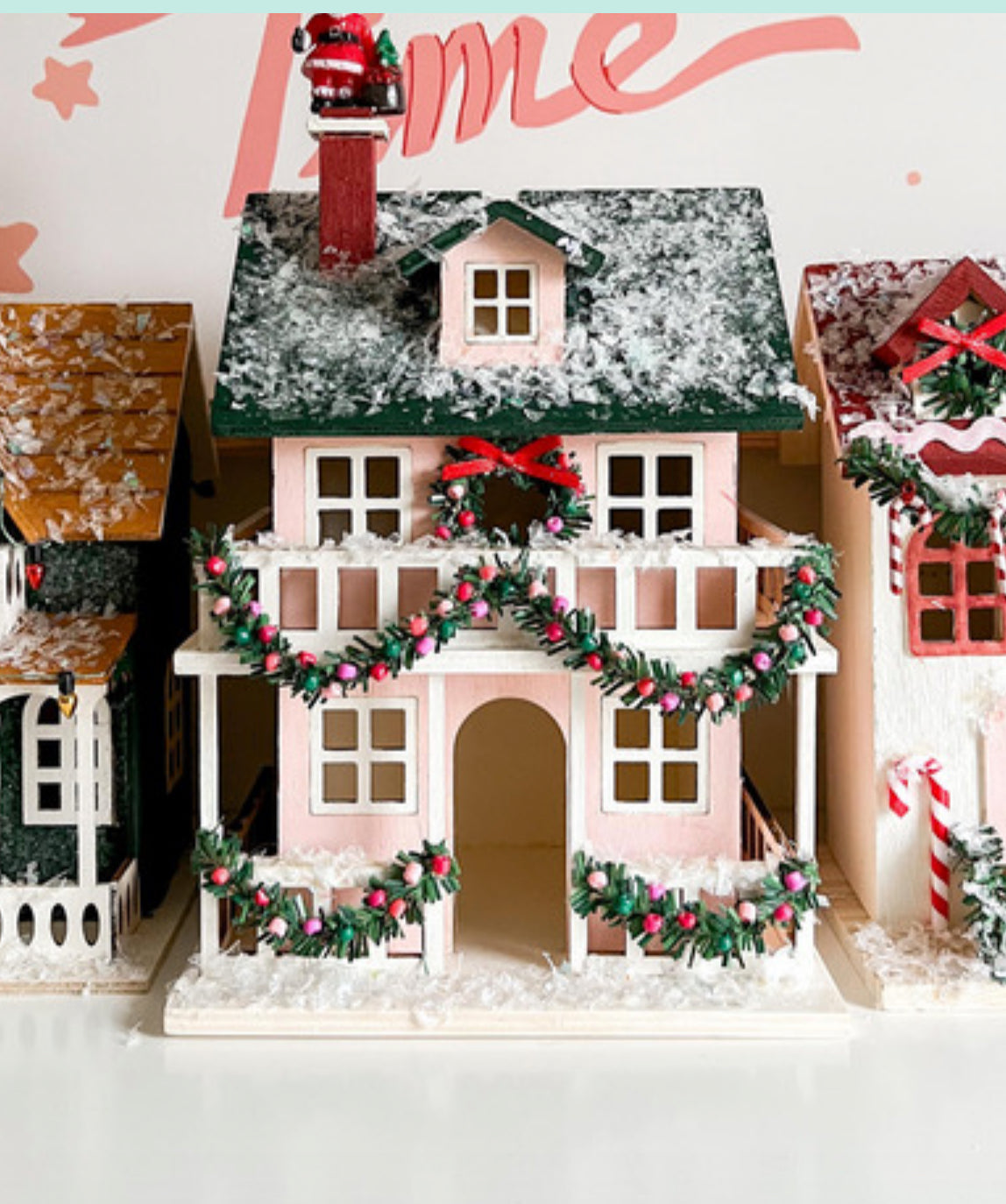 November 25th - Christmas Village House Decorating