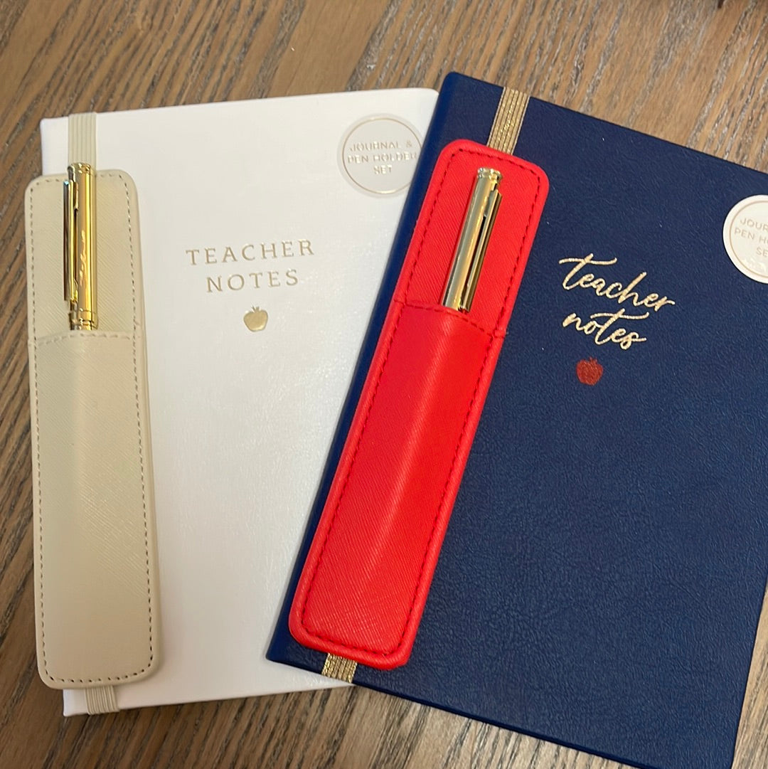 Teacher Notes notebook