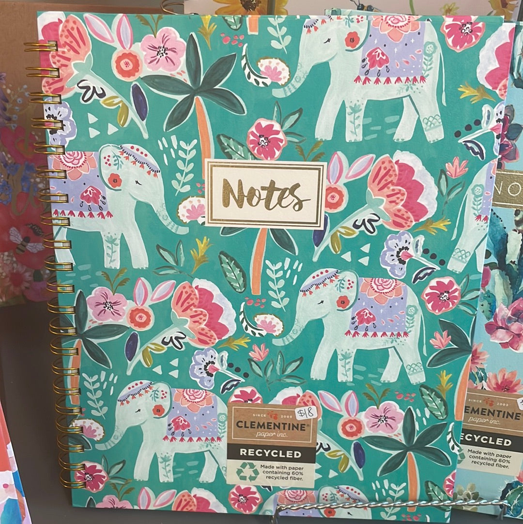 Elephant Large Notebook