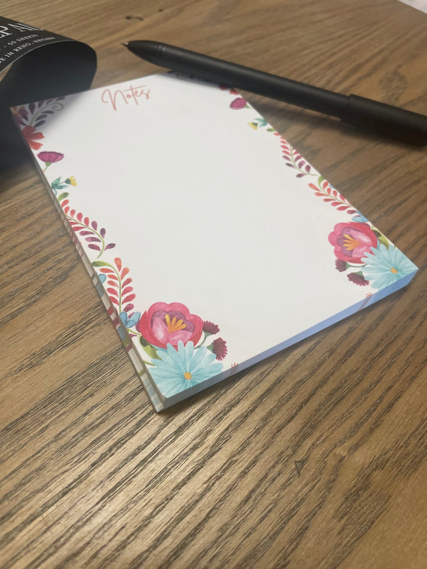 Stylish Notepad Mexican Floral Notepad – Stylish Scribe Stationery