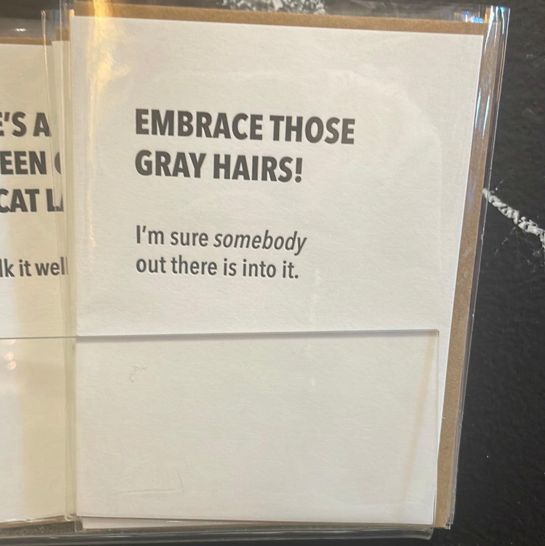 Grey Hair Card