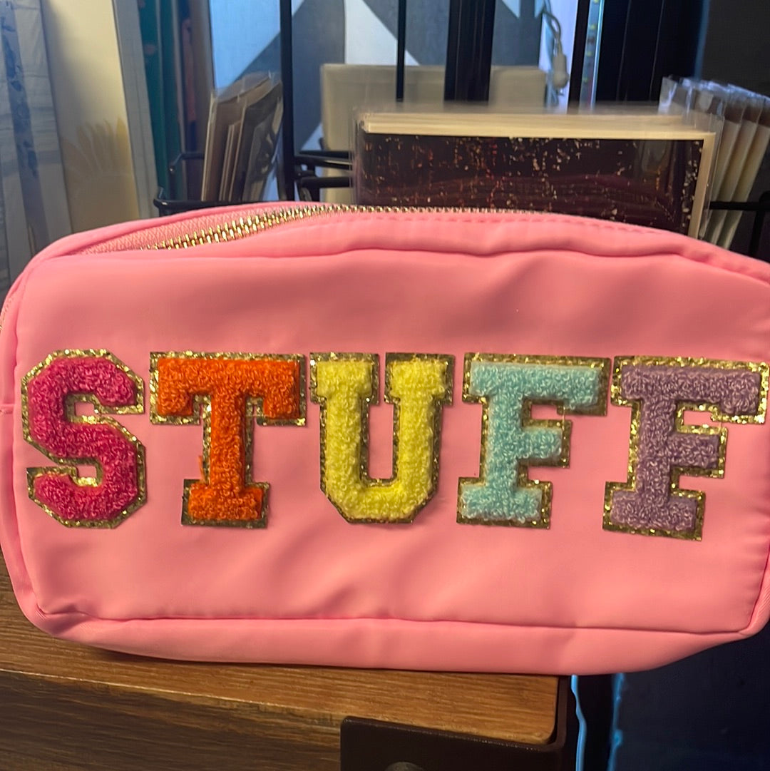 Pink Stuff varsity bag