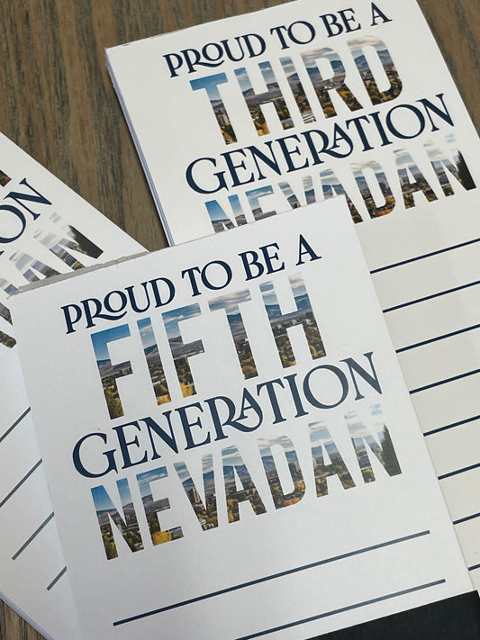 Nevada Generation Notepad