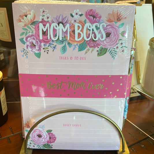 Mom Boss Notepad / Pen Set