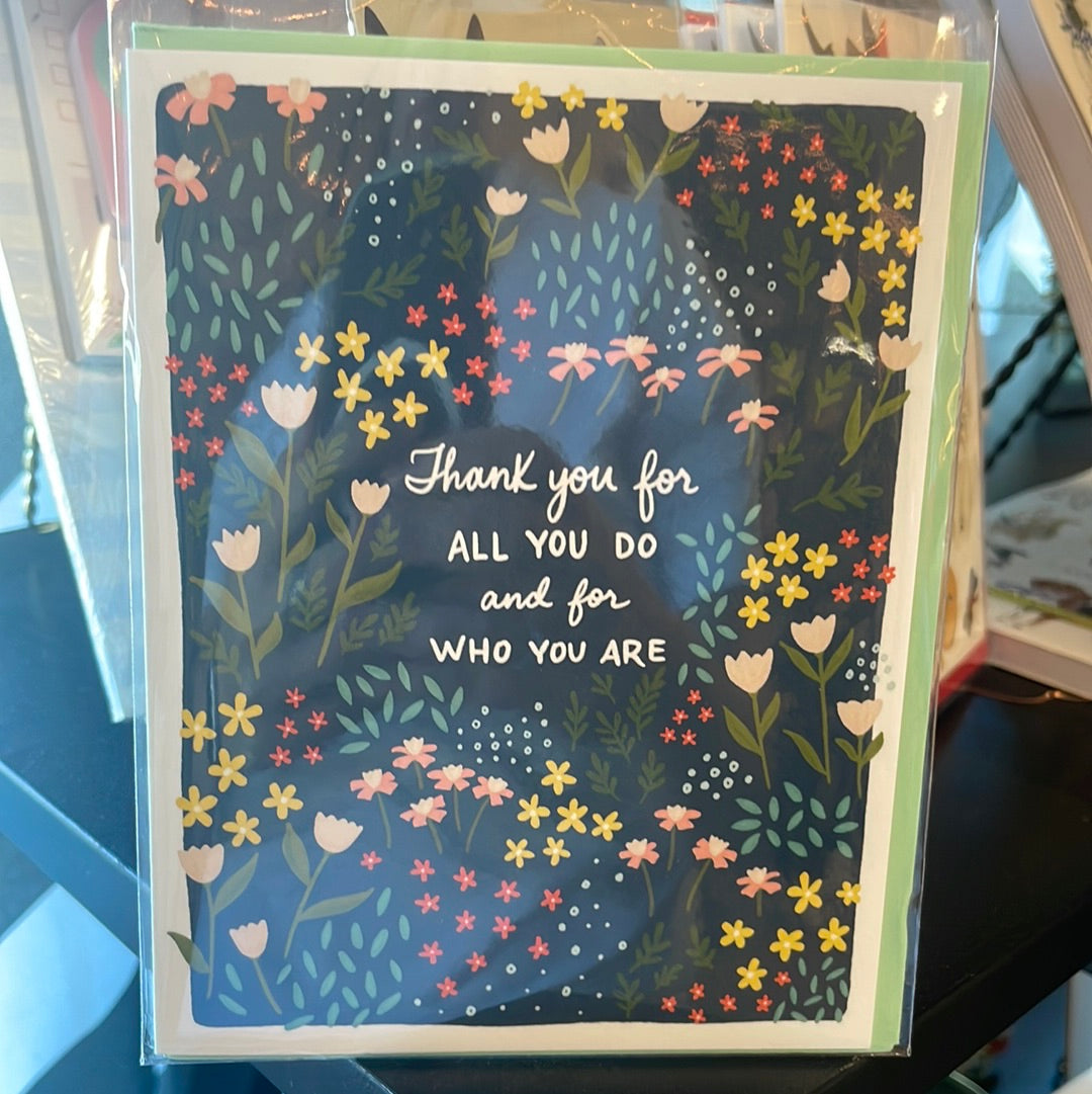 Thank you for all you do Card
