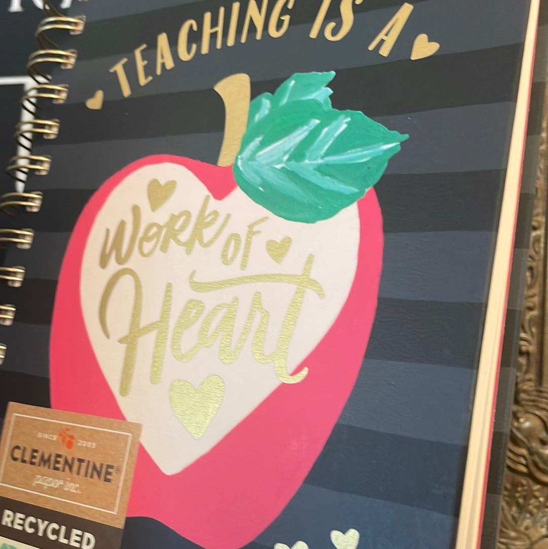Teaching is a work of art notebook