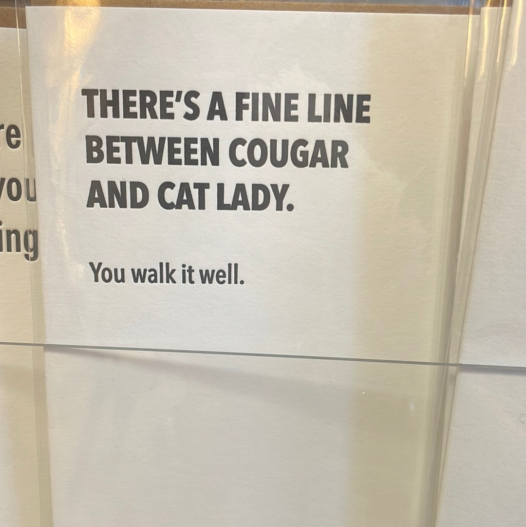 Cat Lady vs Cougar